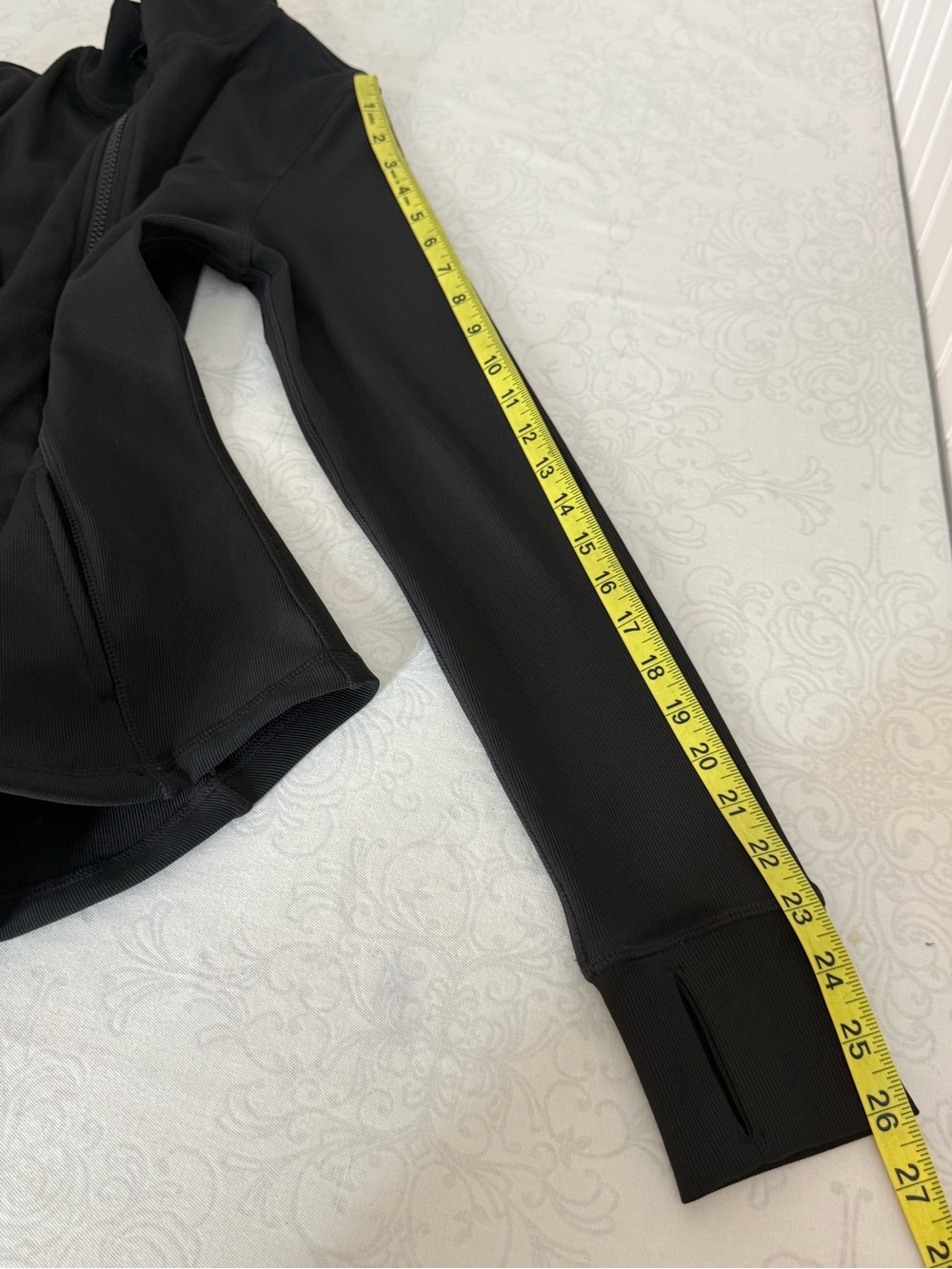 90 Degree by Reflex Rib Altitude Full Zip Fitted Jacket with Thumb Holes Small - Picture 10 of 10
